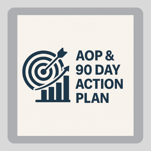 AOP & 90 DAY ACTION PLAN Logo
